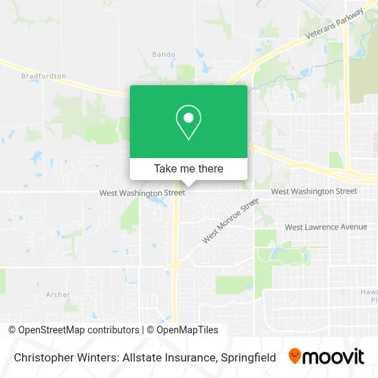 Christopher Winters: Allstate Insurance map
