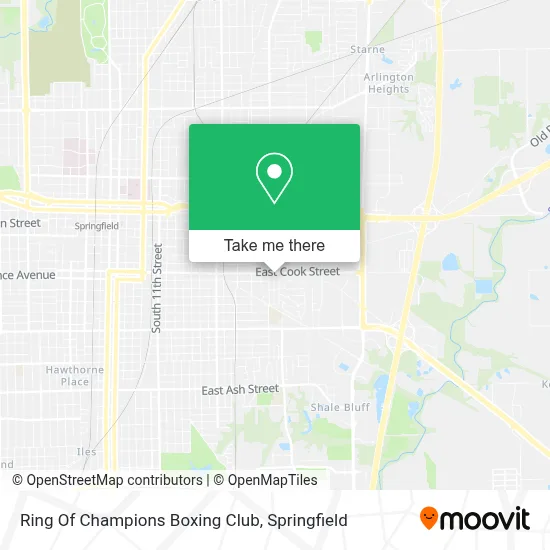Ring Of Champions Boxing Club map