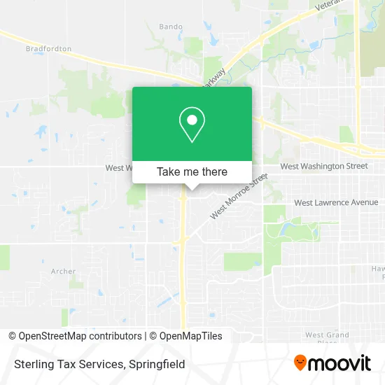Sterling Tax Services map
