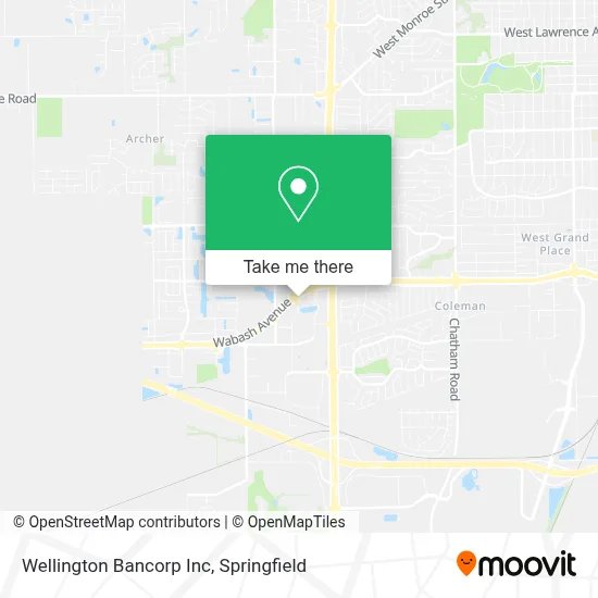 Wellington Bancorp Inc map