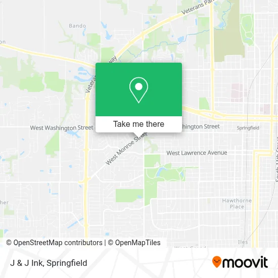 J & J Ink map
