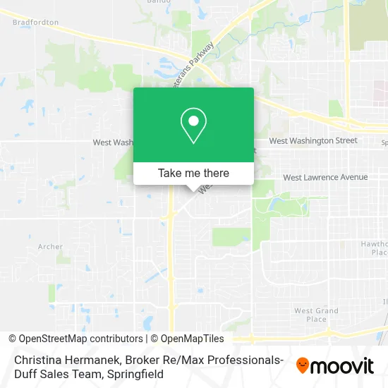 Christina Hermanek, Broker Re / Max Professionals- Duff Sales Team map