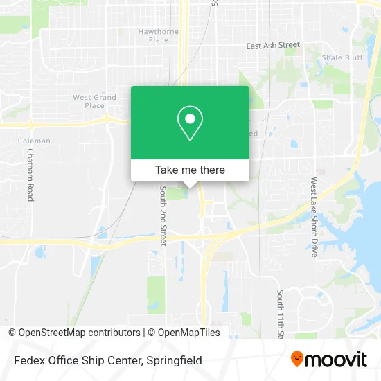 Fedex Office Ship Center map