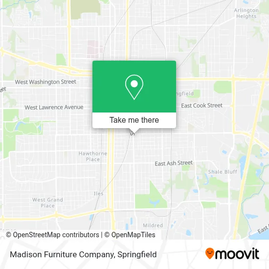 Madison Furniture Company map