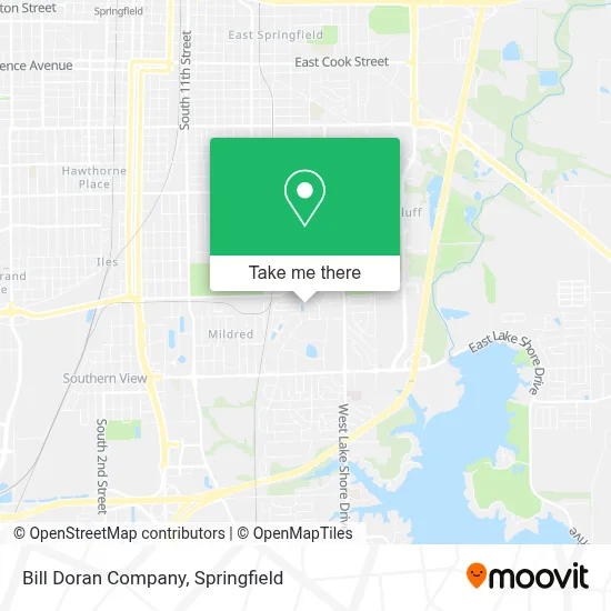 Bill Doran Company map