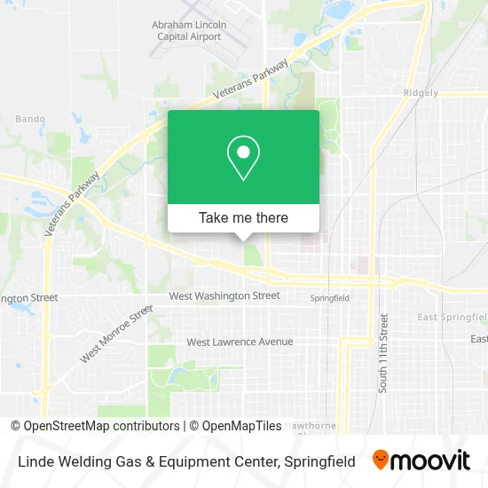 Linde Welding Gas & Equipment Center map