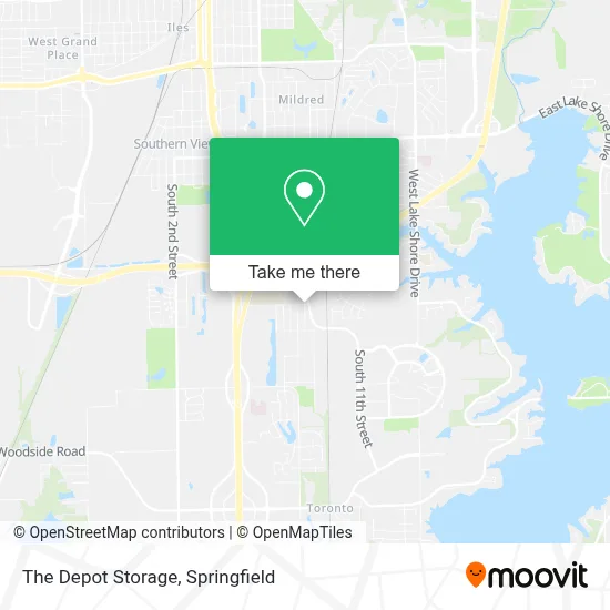 The Depot Storage map