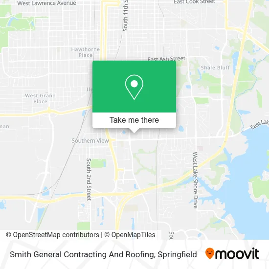 Smith General Contracting And Roofing map