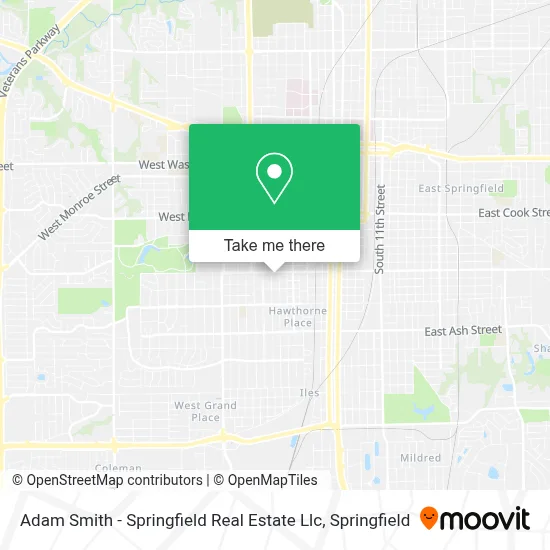 Adam Smith - Springfield Real Estate Llc map
