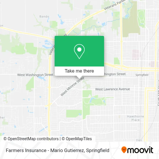 Farmers Insurance - Mario Gutierrez map