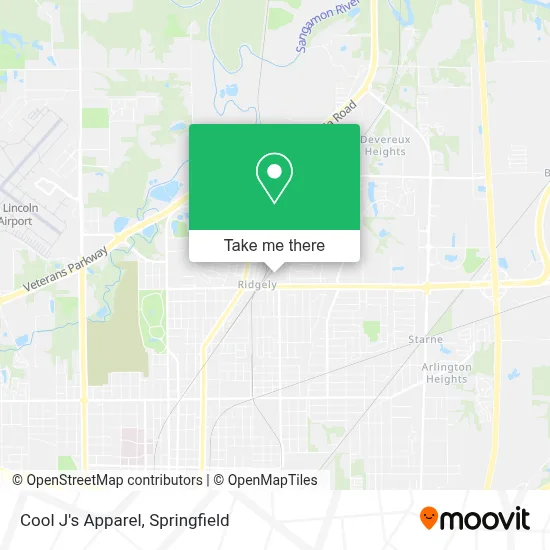 Cool J's Apparel map