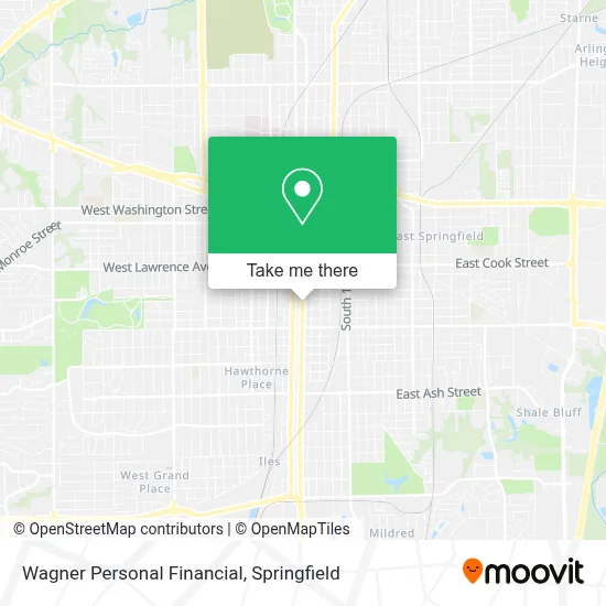Wagner Personal Financial map