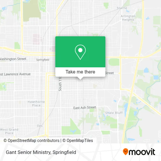 Gant Senior Ministry map