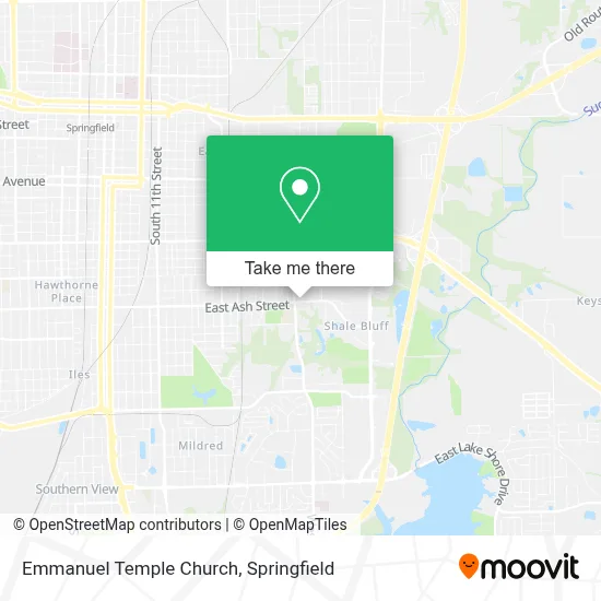 Emmanuel Temple Church map