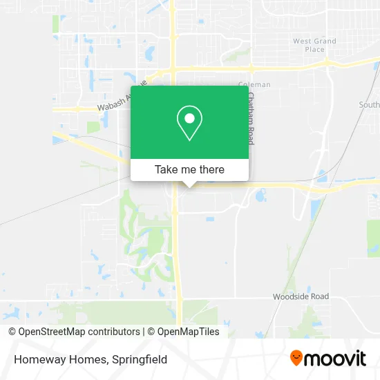 Homeway Homes map