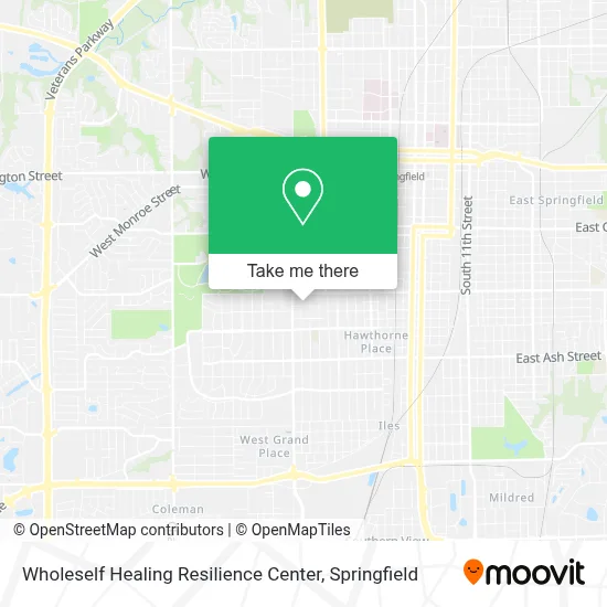 Wholeself Healing Resilience Center map