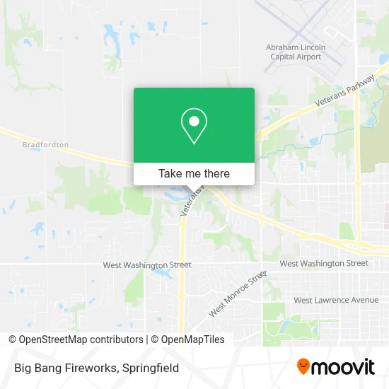 Big Bang Fireworks map