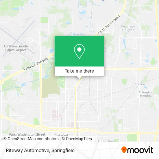 Riteway Automotive map