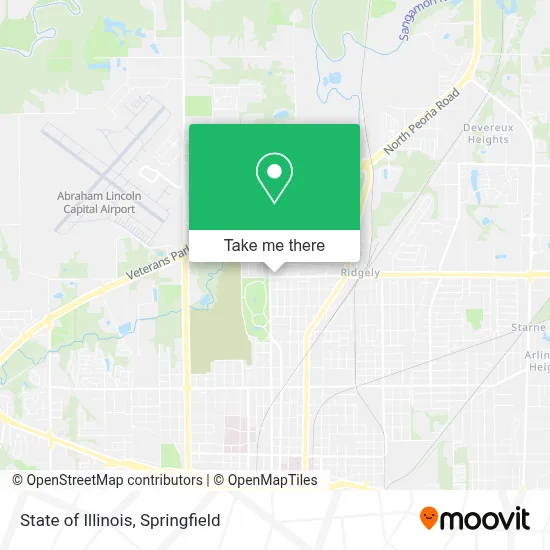 State Of Illinois map