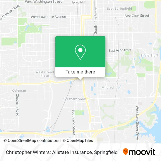 Christopher Winters: Allstate Insurance map