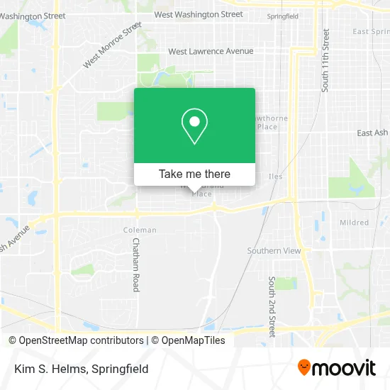 Kim S. Helms map