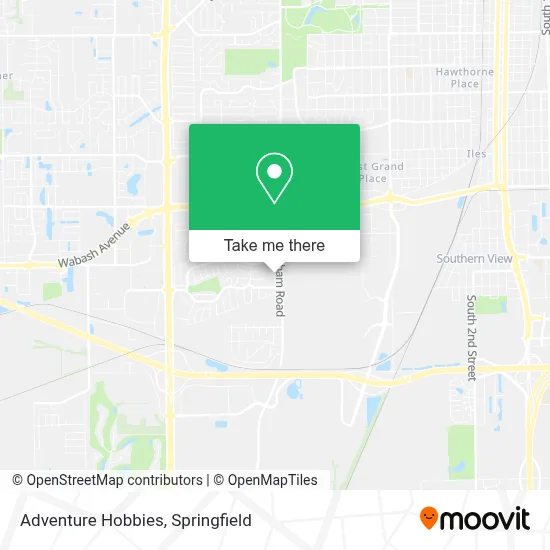 Adventure Hobbies map