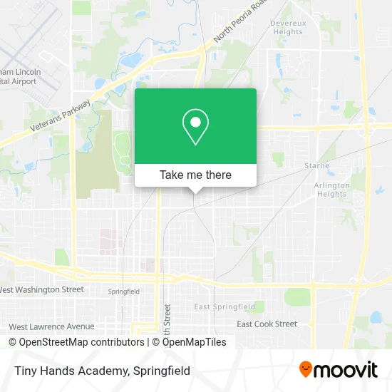 Tiny Hands Academy map