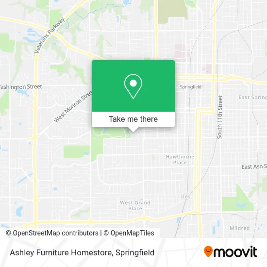 Ashley Furniture Homestore map