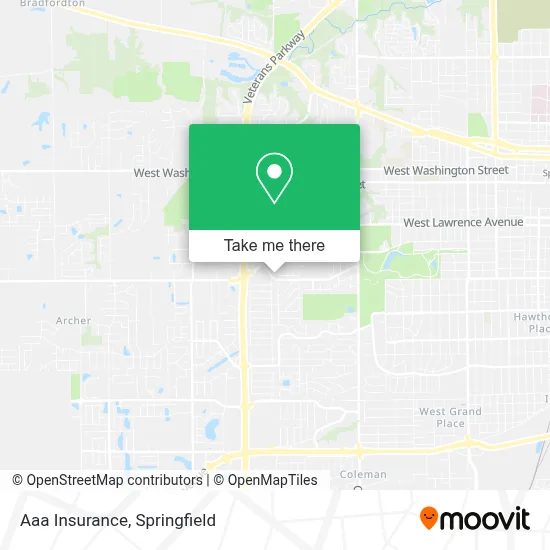 Aaa Insurance map