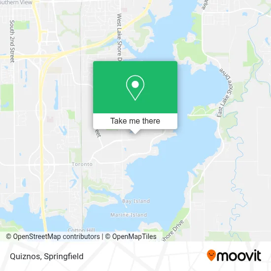 Quiznos map