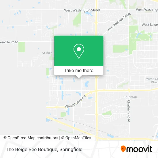 The Beige Bee Boutique map