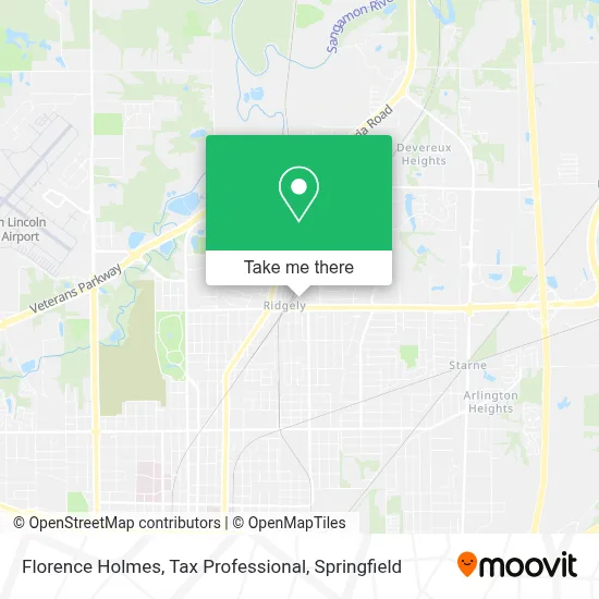 Florence Holmes, Tax Professional map