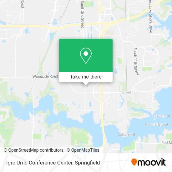 Igrc Umc Conference Center map