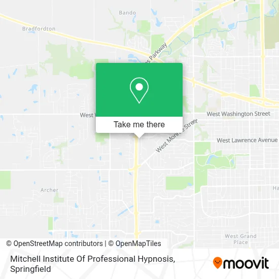 Mitchell Institute Of Professional Hypnosis map