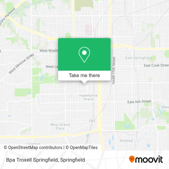 Bpa Troxell Springfield map
