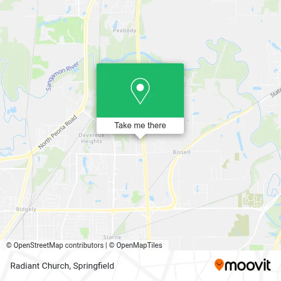 Radiant Church map