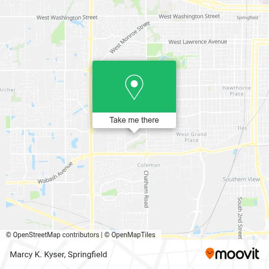 Marcy K. Kyser map