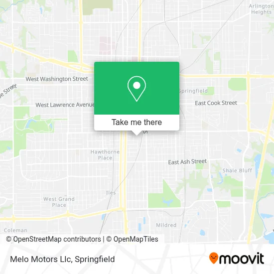 Melo Motors Llc map