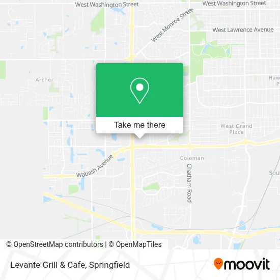 Levante Grill & Cafe map