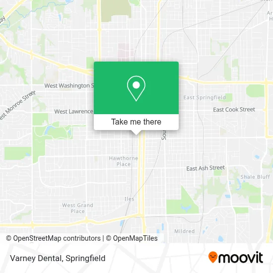Varney Dental map