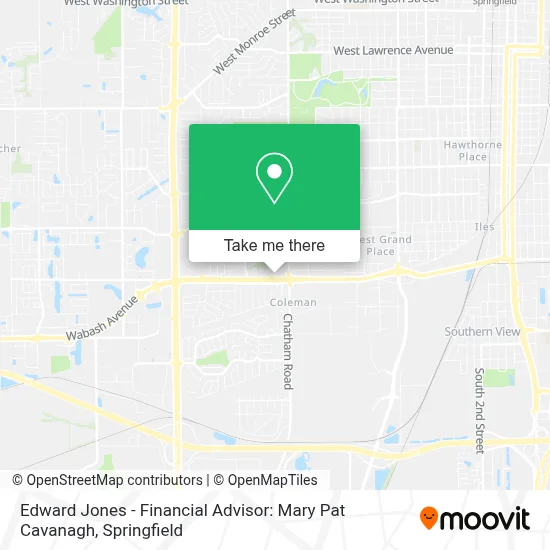 Edward Jones - Financial Advisor: Mary Pat Cavanagh map