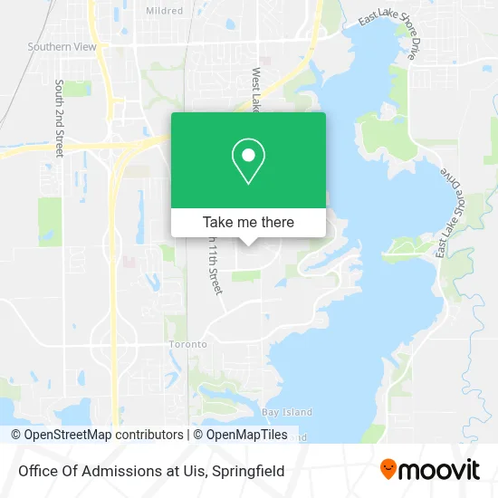 Office Of Admissions at Uis map