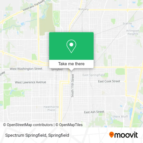 Spectrum Springfield map