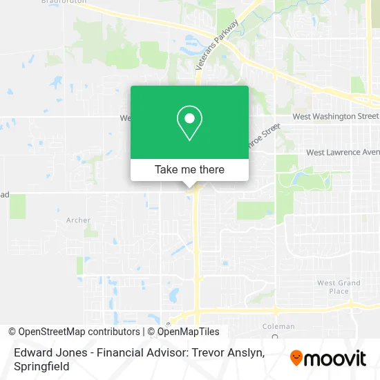 Edward Jones - Financial Advisor: Trevor Anslyn map