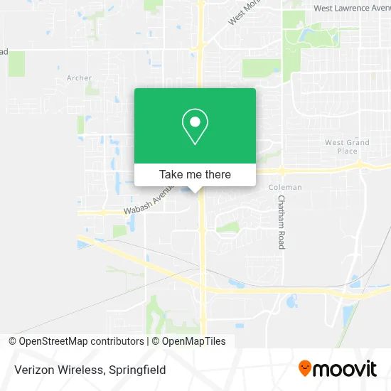 Verizon Wireless map