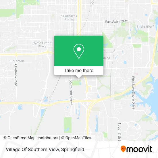 Village Of Southern View map
