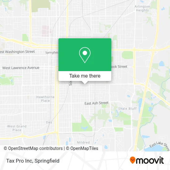 Tax Pro Inc map