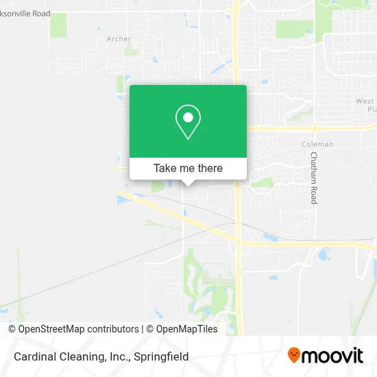 Cardinal Cleaning, Inc. map
