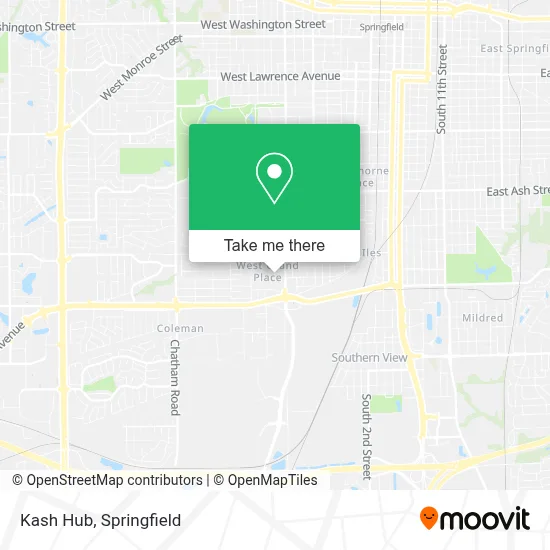 Kash Hub map