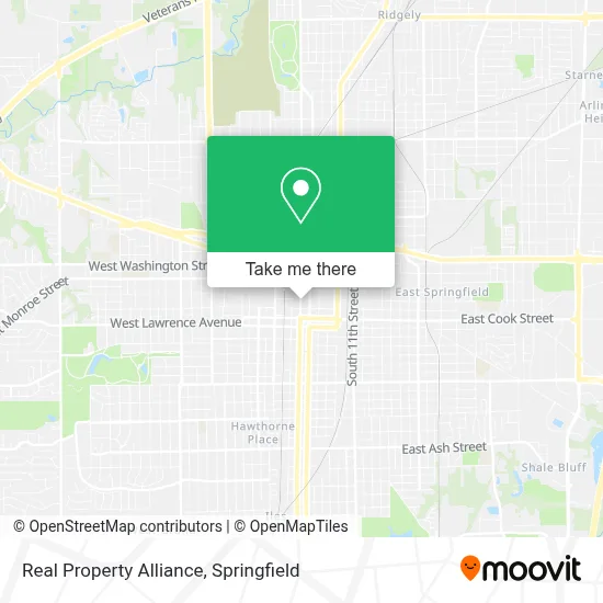 Real Property Alliance map
